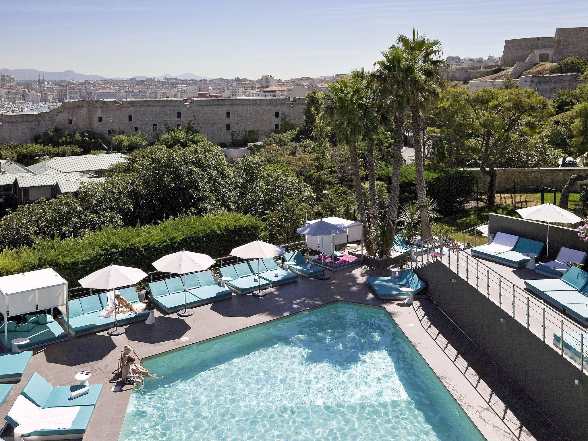 Novotel Marseille Vieux Port Exterior foto